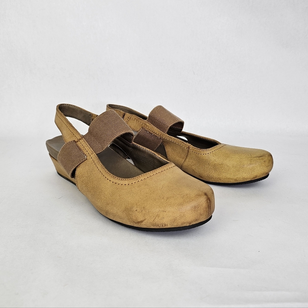Hokus Pokus WANIKA Natural Slingback Platformm Shoe 10